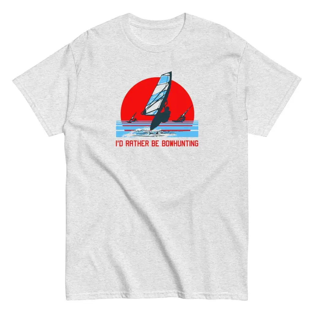 I'd Rather Be Bowhunting Men's classic tee - Image 7