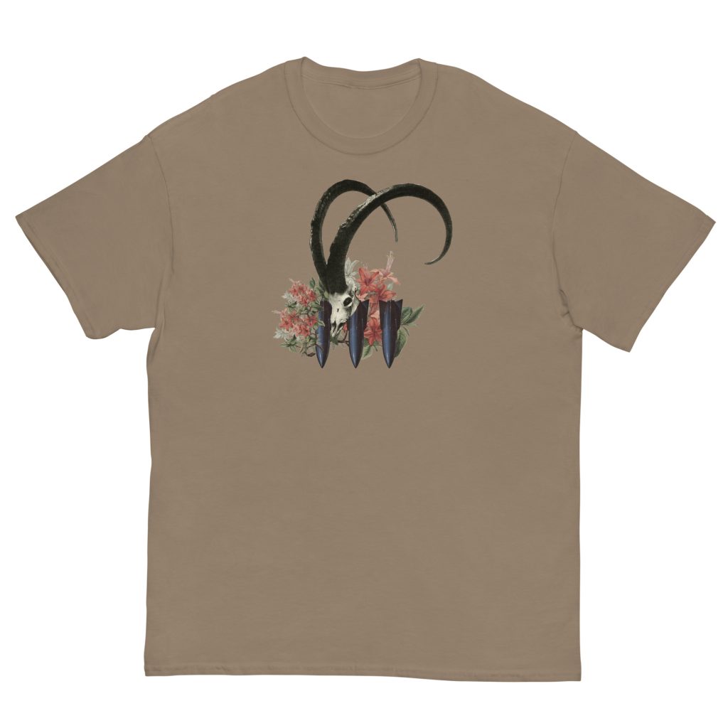 Floral Horned Men's classic tee - Image 5