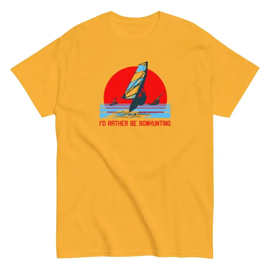 I'd Rather Be Bowhunting Men's classic tee - Image 2