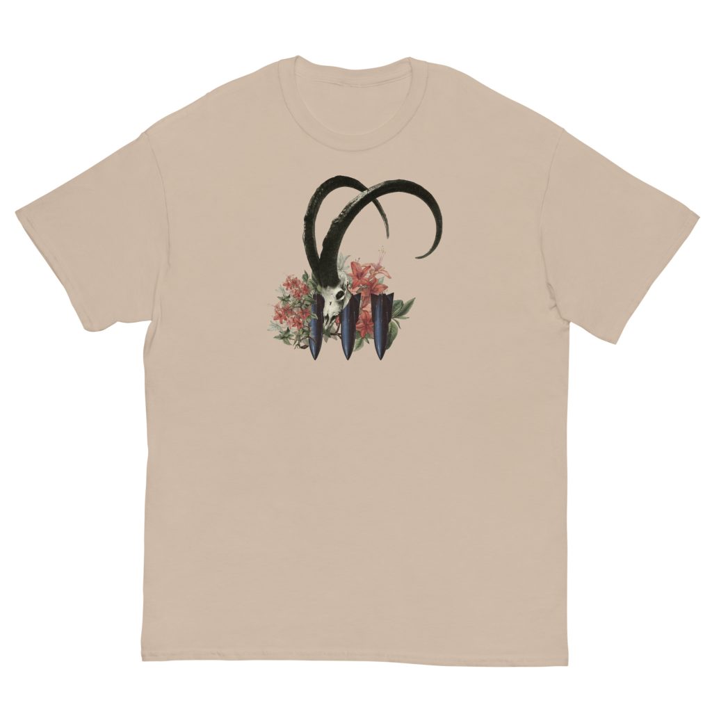 Floral Horned Men's classic tee - Image 7