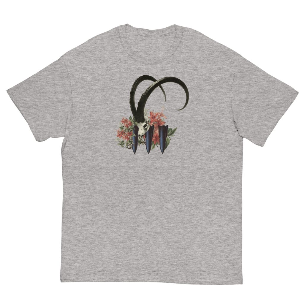 Floral Horned Men's classic tee - Image 6