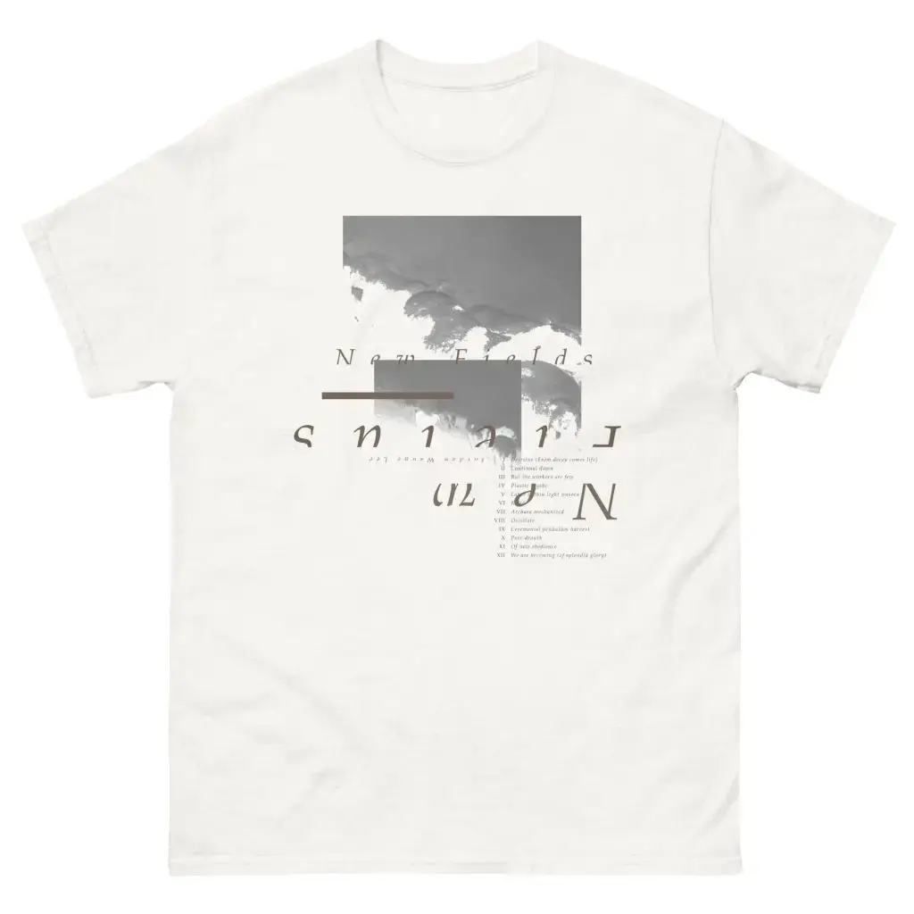 New Fields Abstract Album Men's classic tee