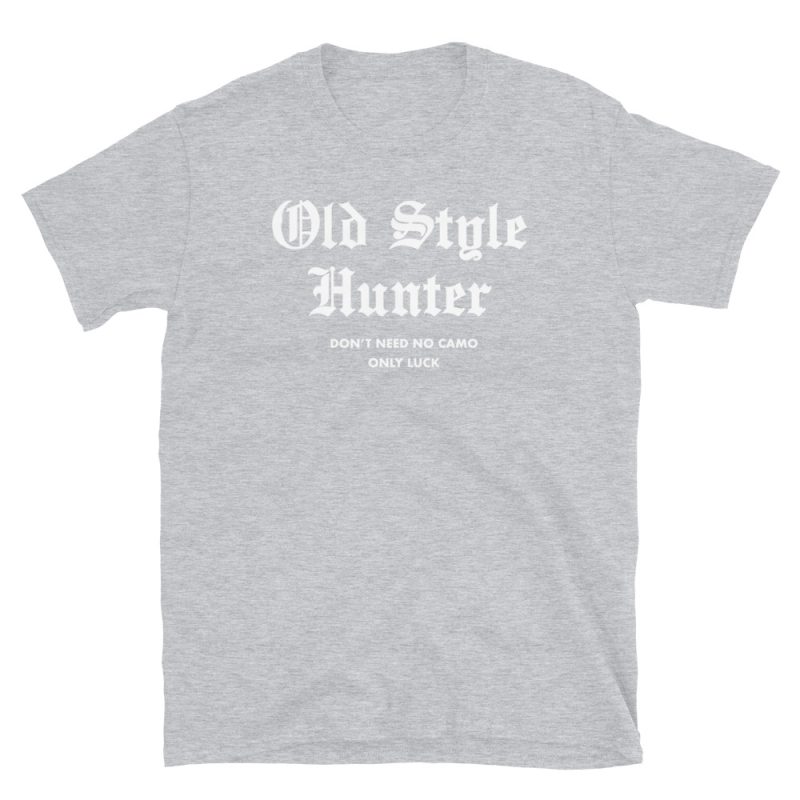 Old Style Hunter Short-Sleeve Unisex T-Shirt - Image 4