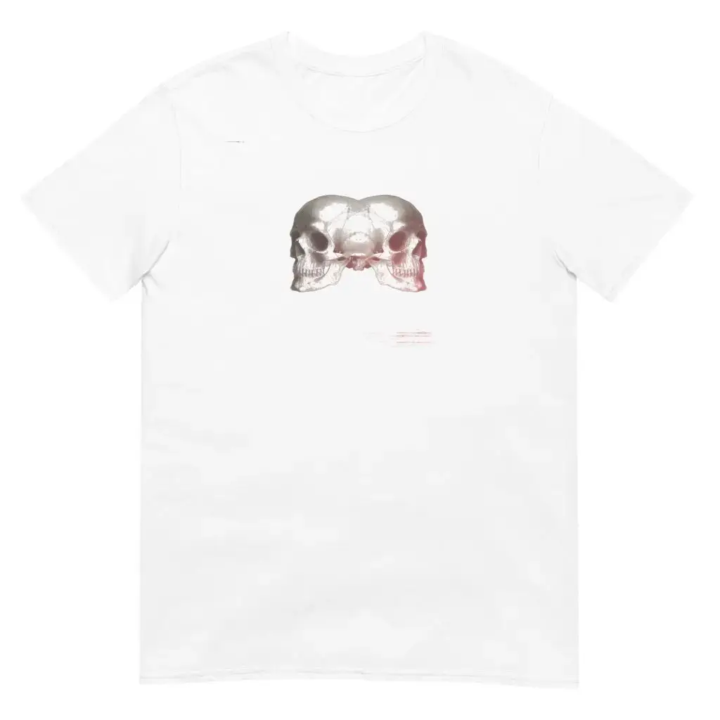 Dual Skulls Short-Sleeve Unisex T-Shirt