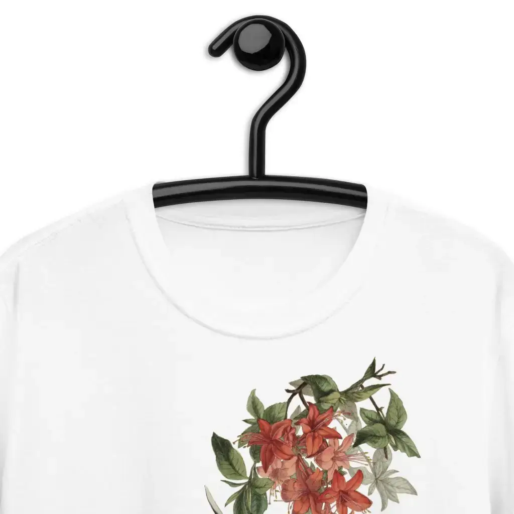 Elk Flowers Short-Sleeve Unisex T-Shirt - Image 2
