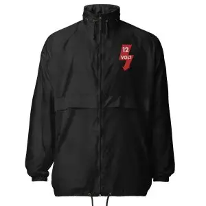 12 Volt Unisex windbreaker