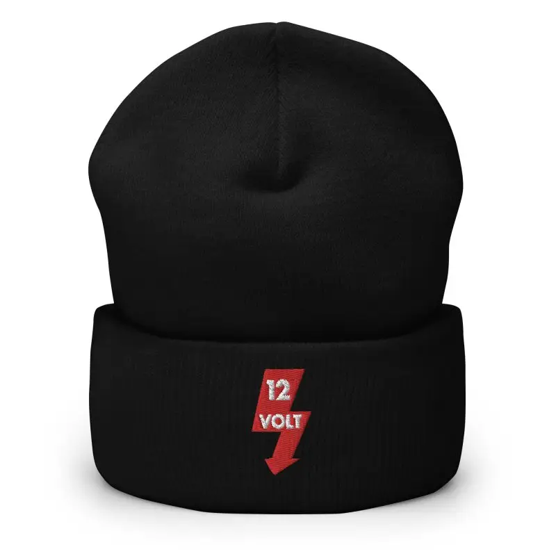 12 Volt Cuffed Beanie