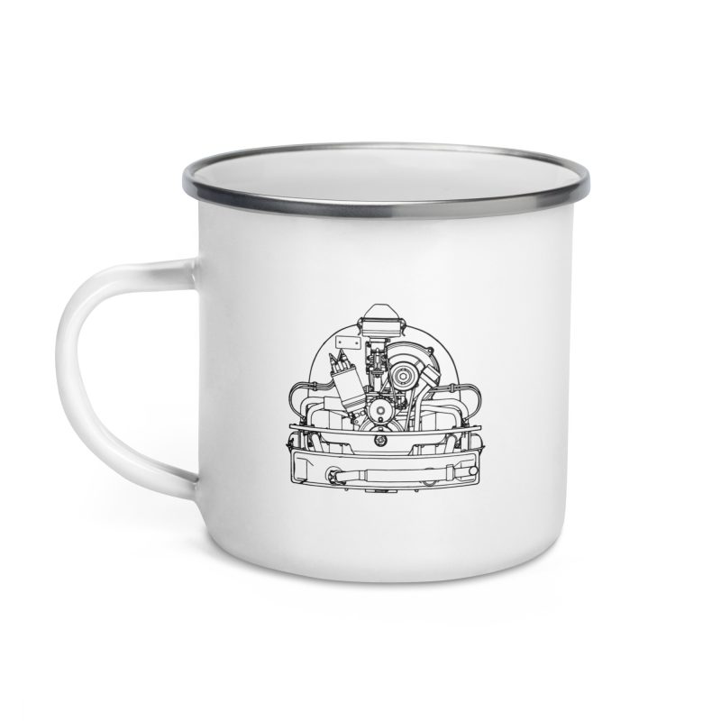 36hp Enamel Mug