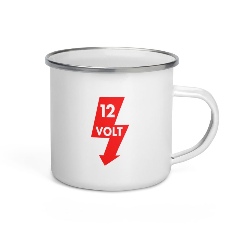 12 Volt Enamel Mug