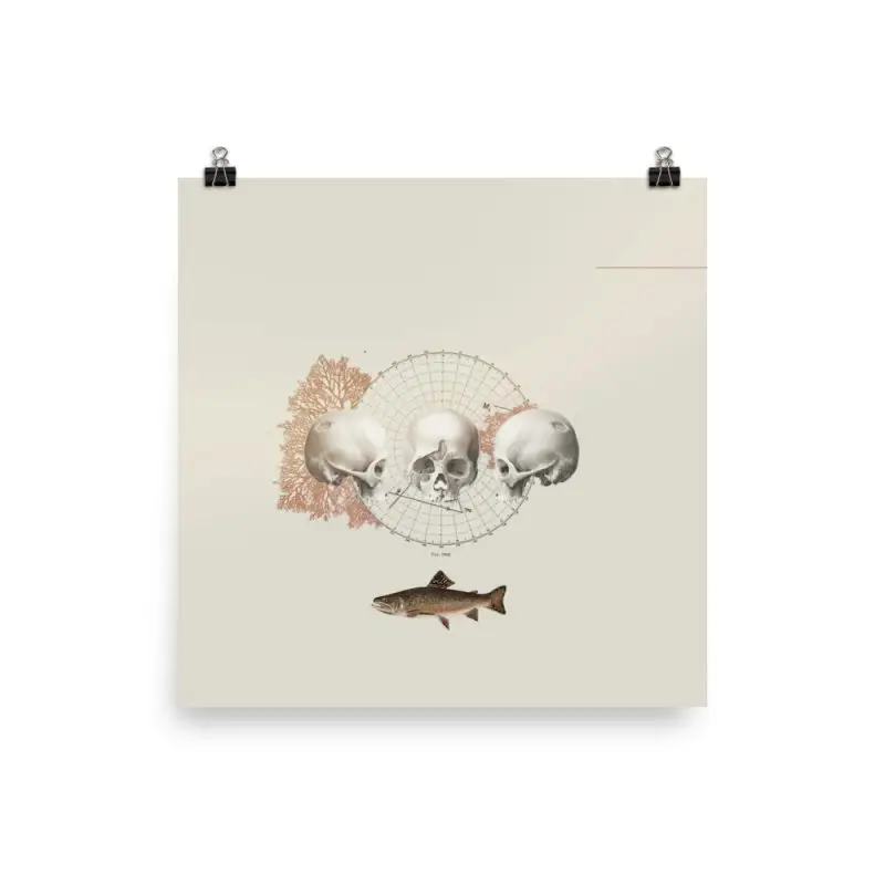 Fish Skulls Poster - Image 3