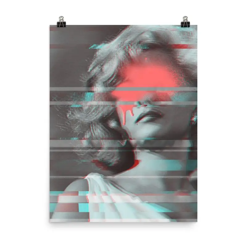 Neon Plastic Poster