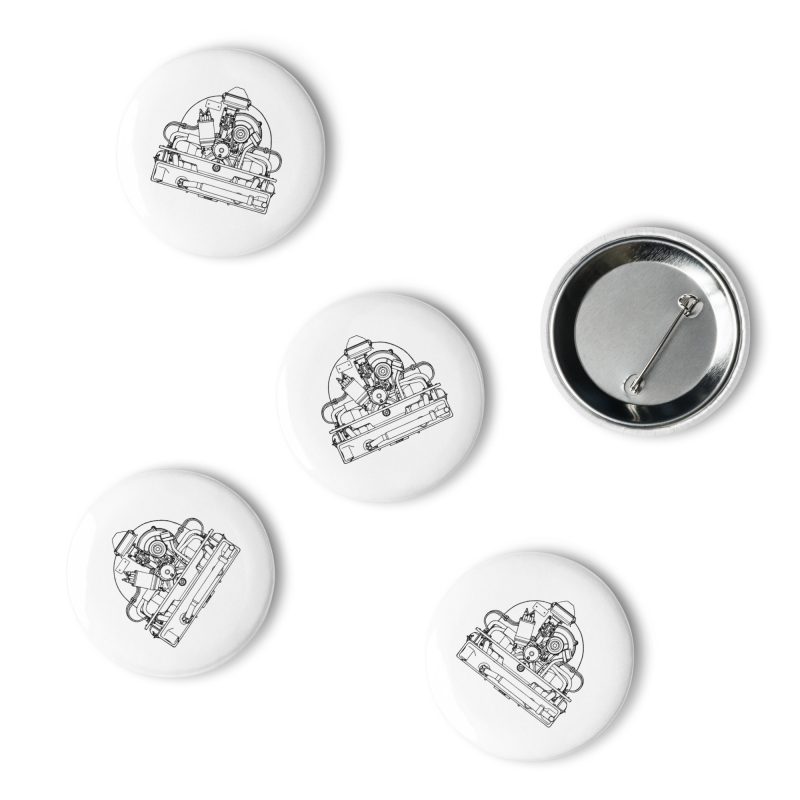 36hp Set of pin buttons - Image 4