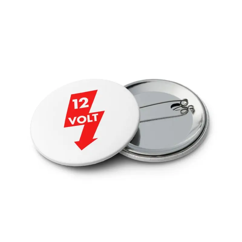 12 Volt Set of pin buttons