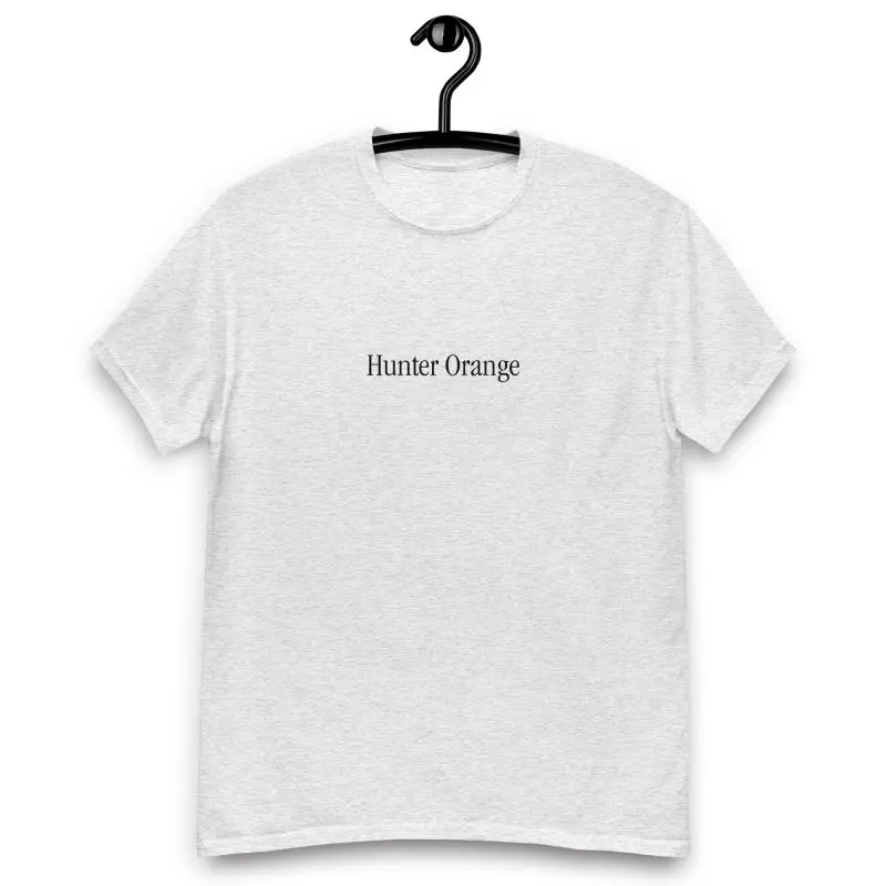 Hunter Orange Unisex classic tee