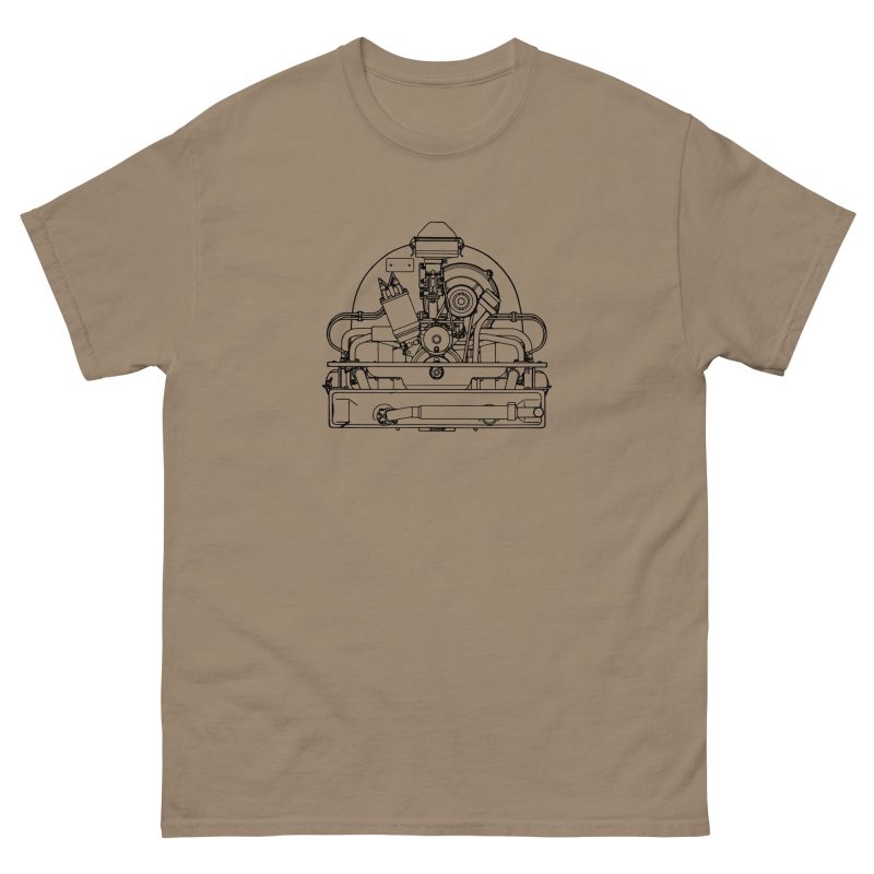 36hp Black Print Unisex classic tee - Image 9