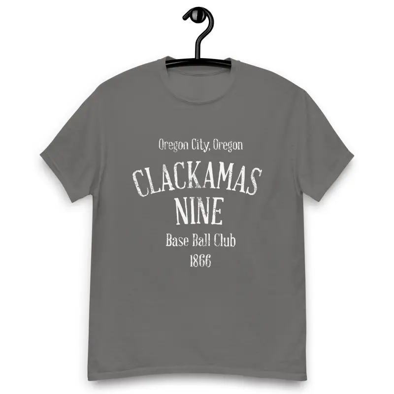 Clackamas Nine Oregon Baseball Club 1866 Unisex classic tee - Image 4