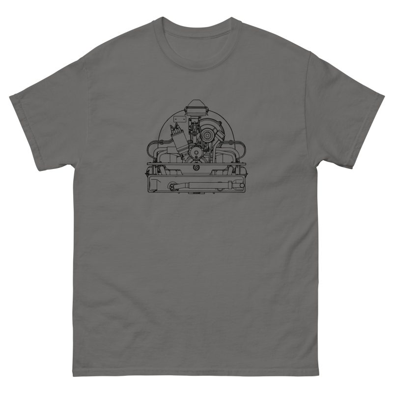 36hp Black Print Unisex classic tee - Image 6