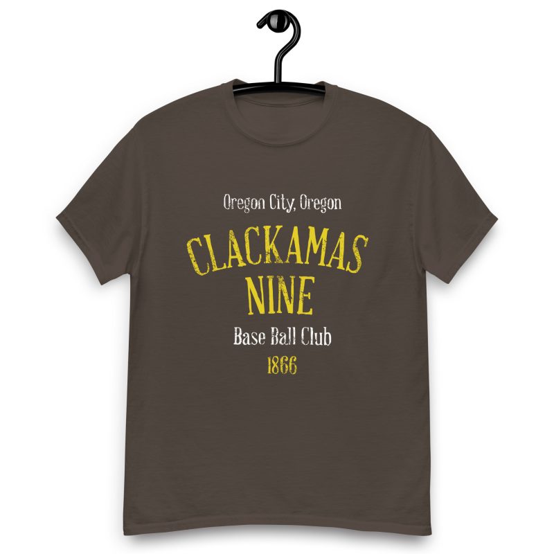 Clackamas Nine Baseball Club 1866 Oregon Unisex classic tee - Image 3