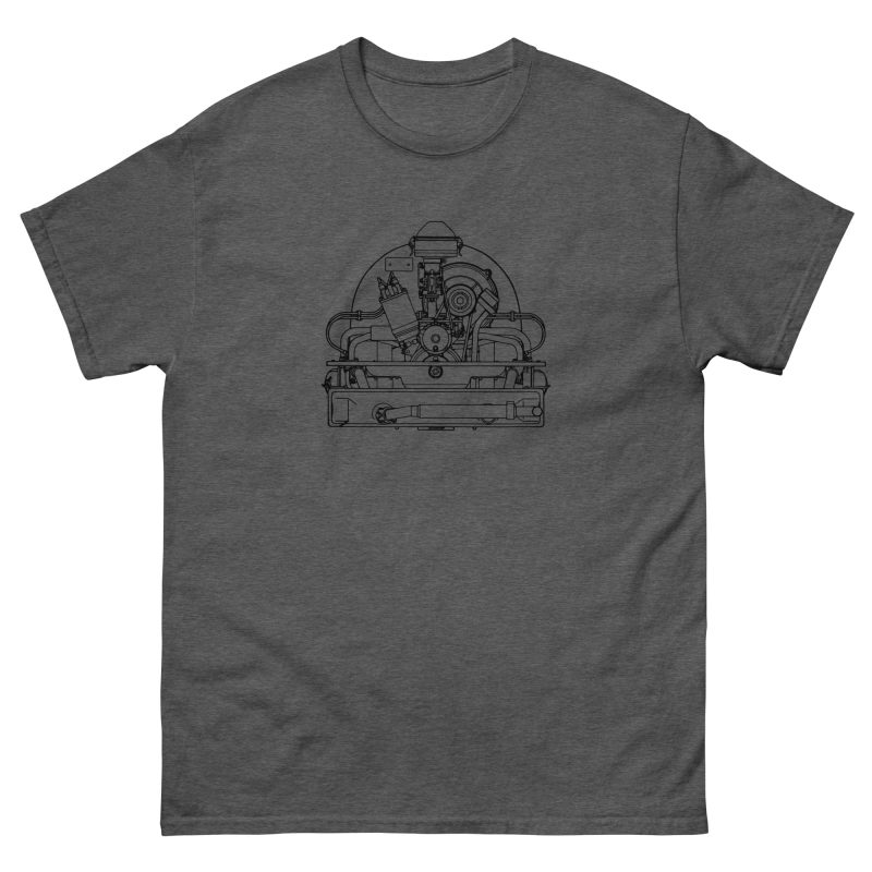 36hp Black Print Unisex classic tee - Image 5