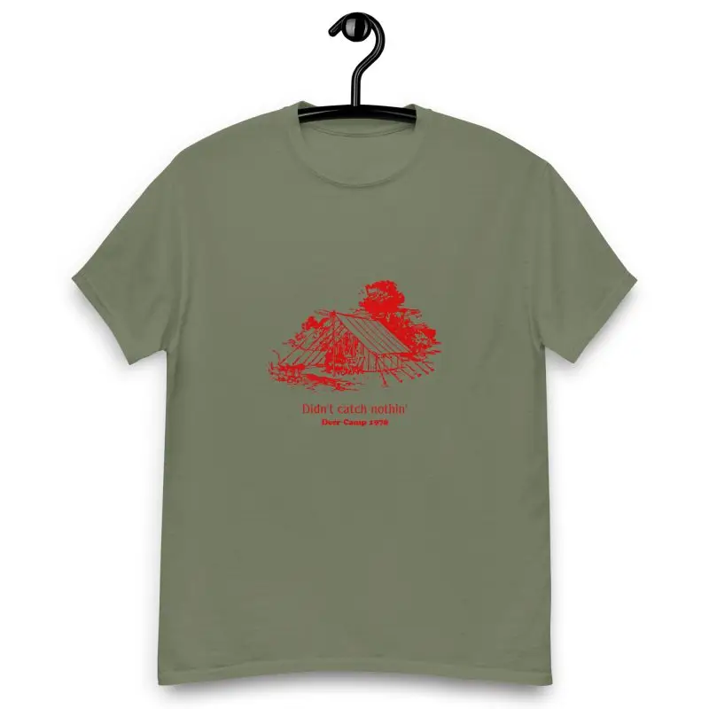 Didn't Catch Nothin Deer Camp 1978 Unisex classic tee - Image 5