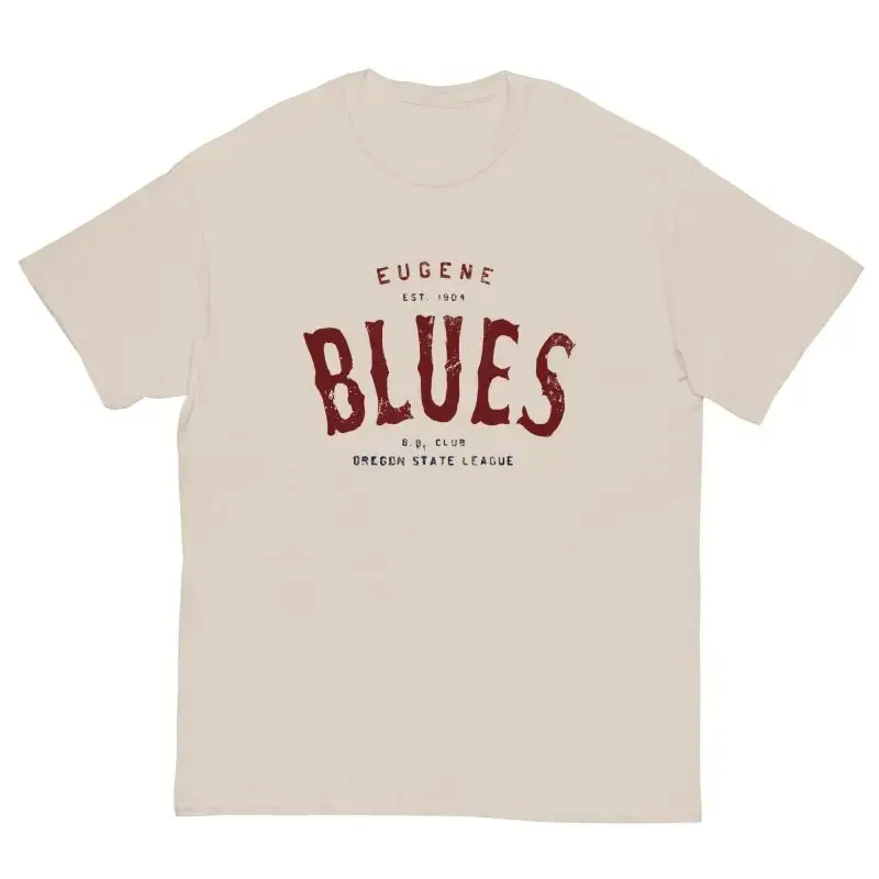 Eugene Blues Oregon Baseball Club 1904 Unisex classic tee - Image 13