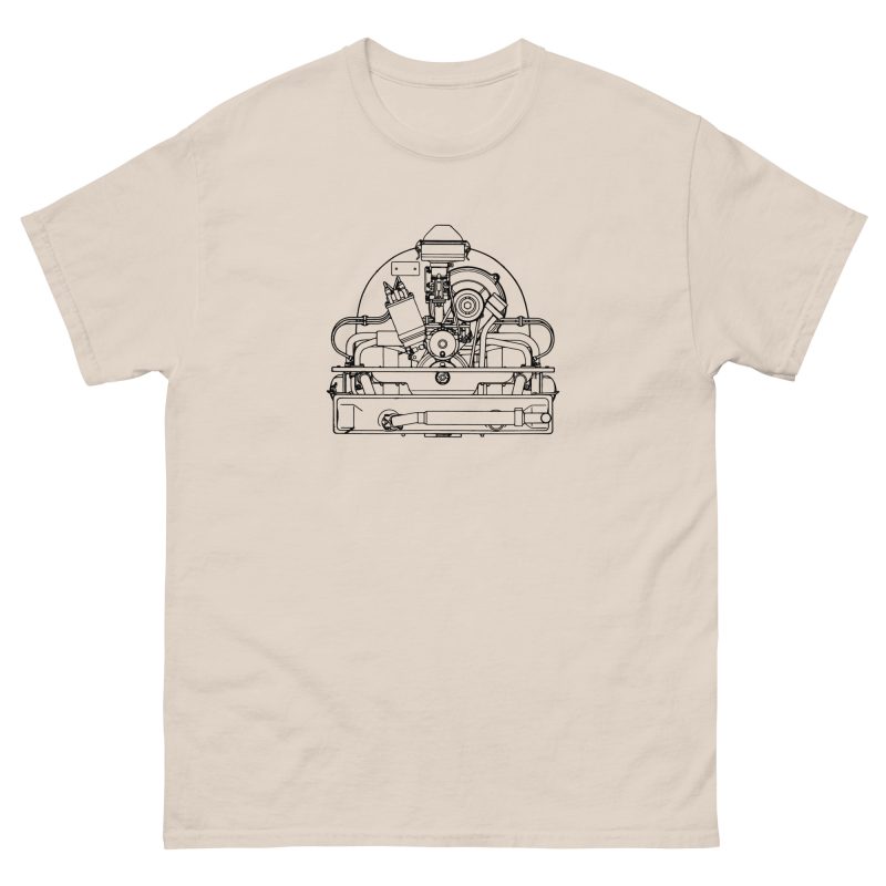 36hp Black Print Unisex classic tee - Image 14