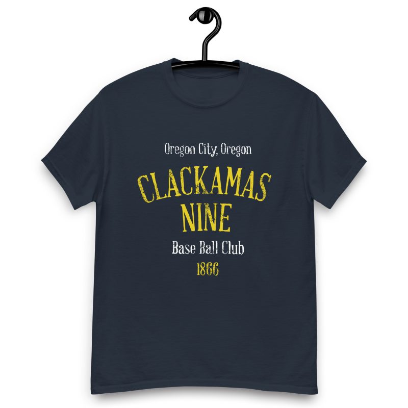 Clackamas Nine Baseball Club 1866 Oregon Unisex classic tee - Image 2