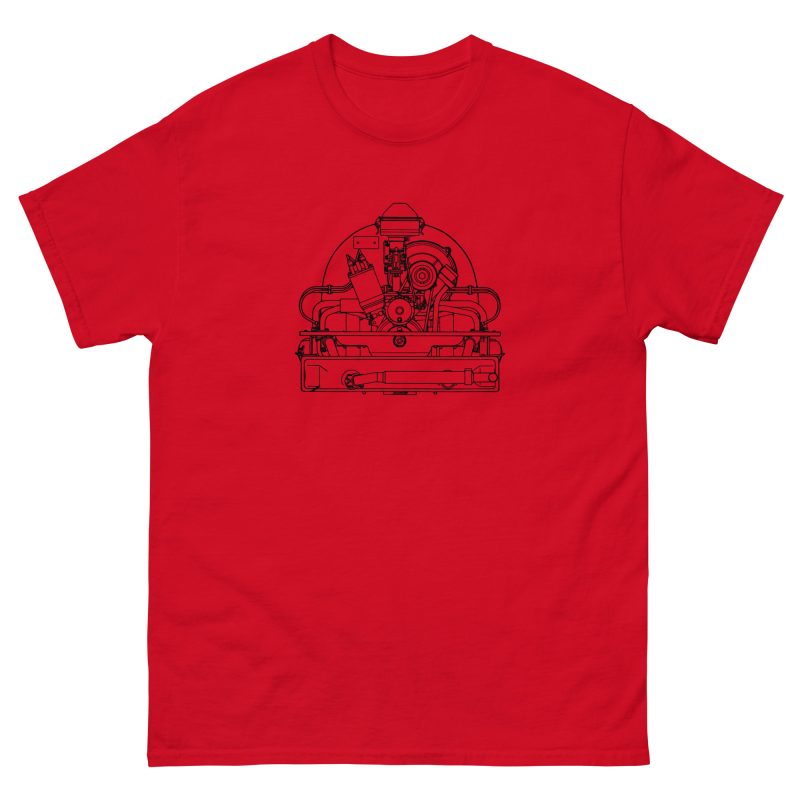 36hp Black Print Unisex classic tee - Image 2