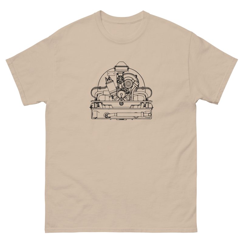 36hp Black Print Unisex classic tee - Image 13