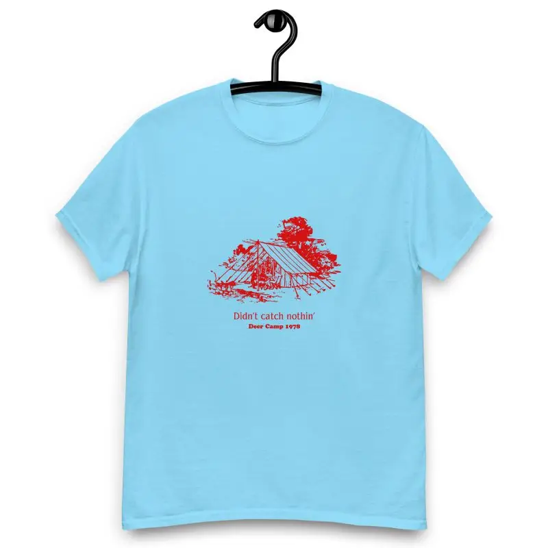 Didn't Catch Nothin Deer Camp 1978 Unisex classic tee - Image 11