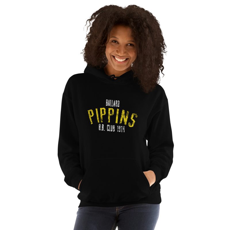 Ballard Pippins Base Ball Club 1914 Unisex Hoodie - Image 4