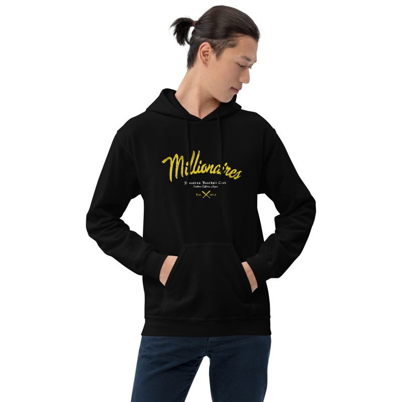 Pasadena Millionaires Baseball Club Unisex Hoodie - Image 4