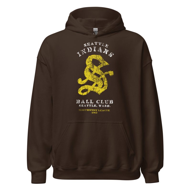 Seattle Indians Baseball Club 1907 Unisex Hoodie - Image 10