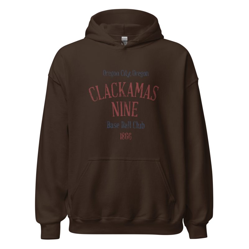 Clackamas Nine Baseball Club 1866 Unisex Hoodie - Image 11