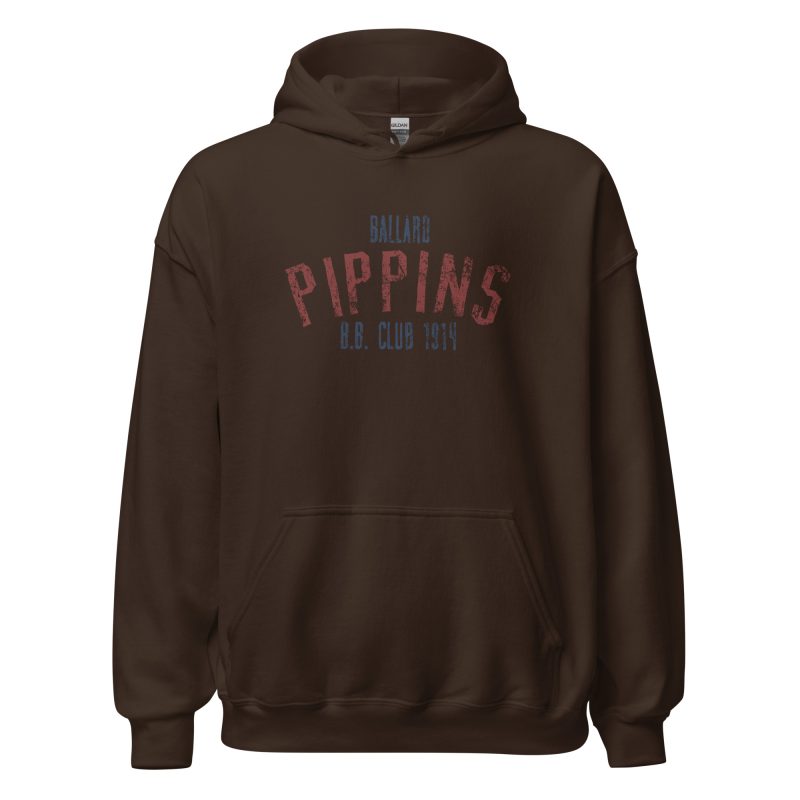 Ballard Pippins Baseball Club 1914 Unisex Hoodie - Image 11