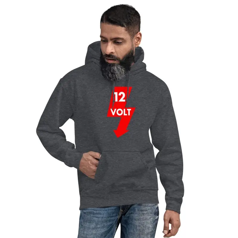 12 Volt Unisex Hoodie - Image 4