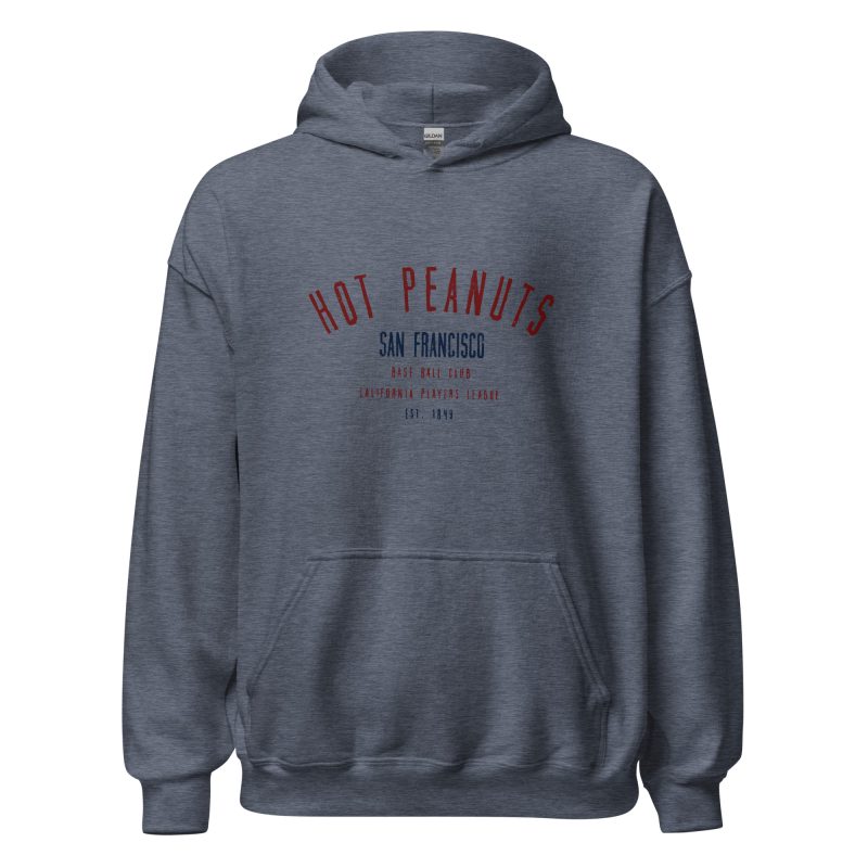 Hot Peanuts San Francisco Baseball Club 1849 Unisex Hoodie - Image 16