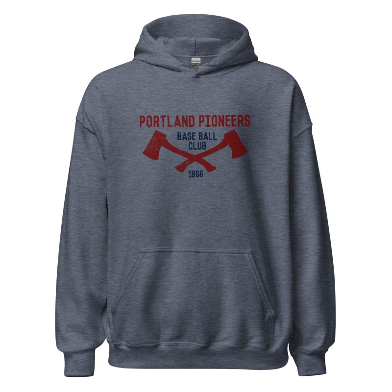 Portland Pioneers Baseball Club 1866 Unisex Hoodie - Image 18