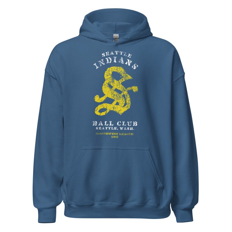 Seattle Indians Baseball Club 1907 Unisex Hoodie - Image 14