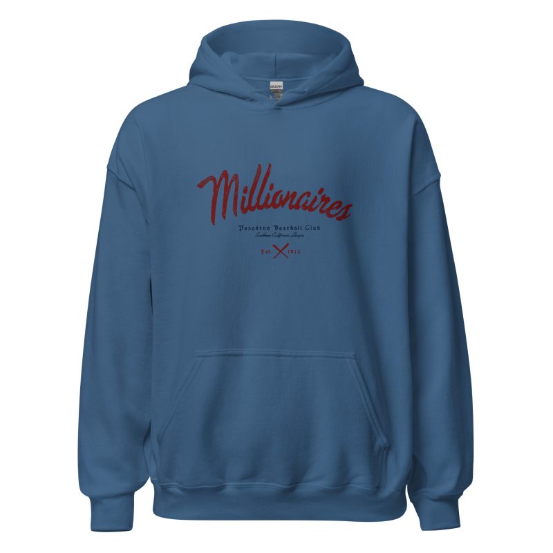 Pasadena Millionaires Baseball Club 1913 Unisex Hoodie - Image 15