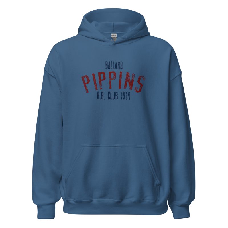 Ballard Pippins Baseball Club 1914 Unisex Hoodie - Image 15