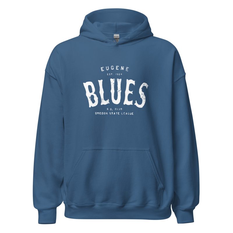 Eugene Blues Baseball Club 1904 Unisex Hoodie - Image 12
