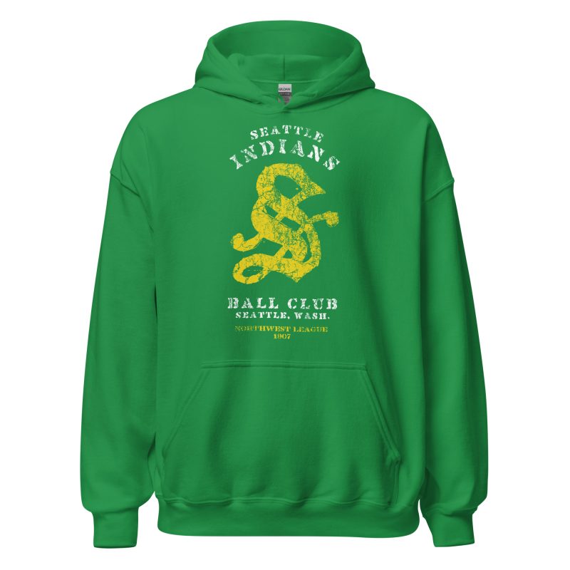 Seattle Indians Baseball Club 1907 Unisex Hoodie - Image 16