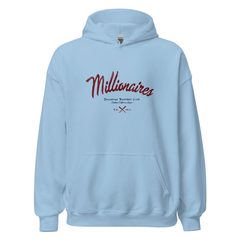 Pasadena Millionaires Baseball Club 1913 Unisex Hoodie - Image 18