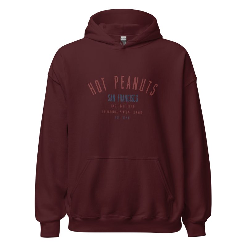 Hot Peanuts San Francisco Baseball Club 1849 Unisex Hoodie - Image 10