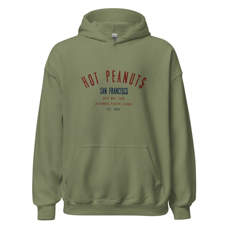 Hot Peanuts San Francisco Baseball Club 1849 Unisex Hoodie - Image 17