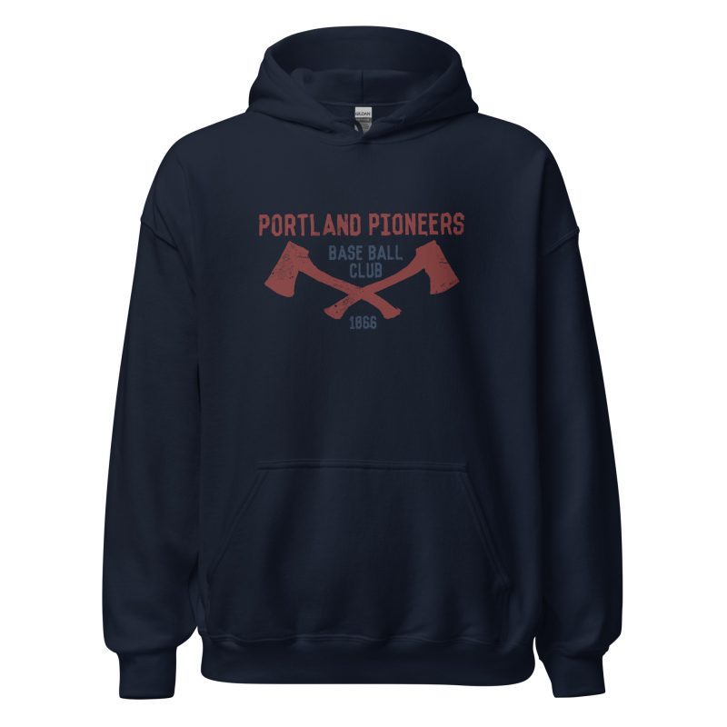 Portland Pioneers Baseball Club 1866 Unisex Hoodie - Image 11