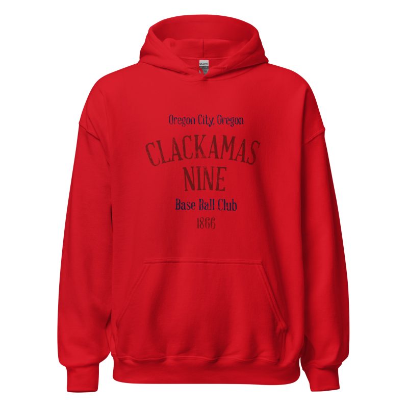 Clackamas Nine Baseball Club 1866 Unisex Hoodie - Image 12