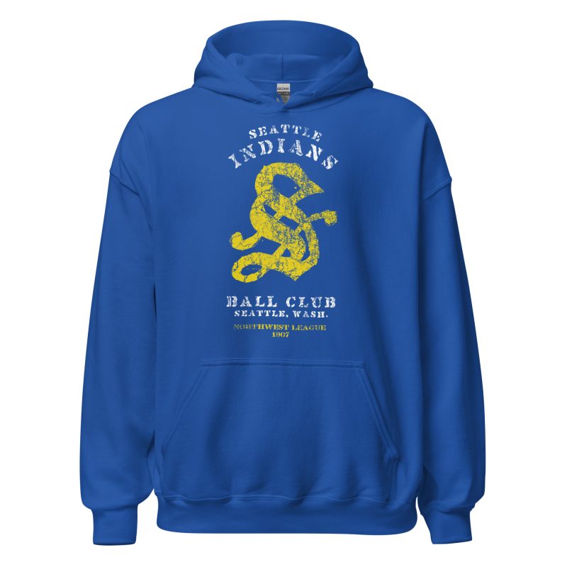 Seattle Indians Baseball Club 1907 Unisex Hoodie - Image 13