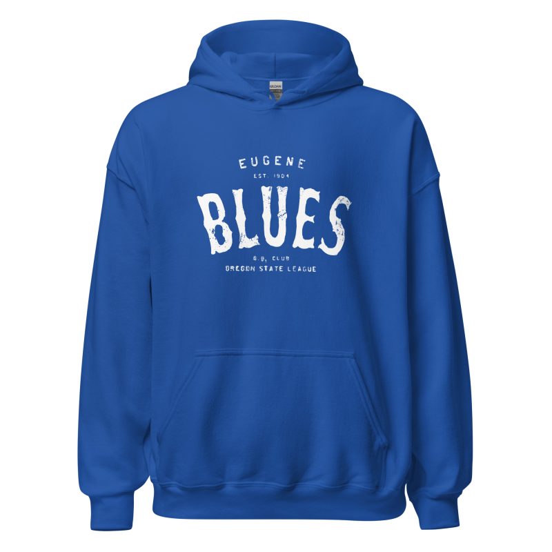 Eugene Blues Baseball Club 1904 Unisex Hoodie - Image 11